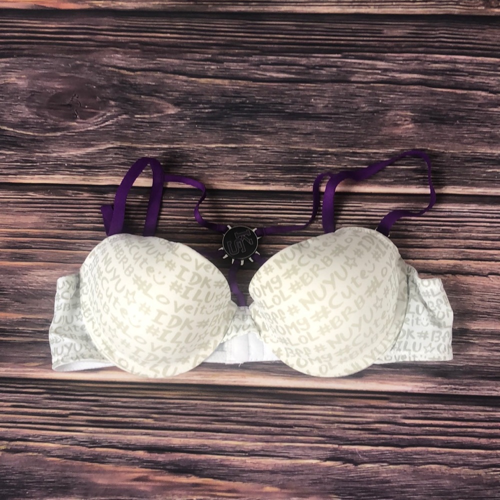 NUYU KSU Kansas State University Wildcats NEW Womens Bra Tailgating